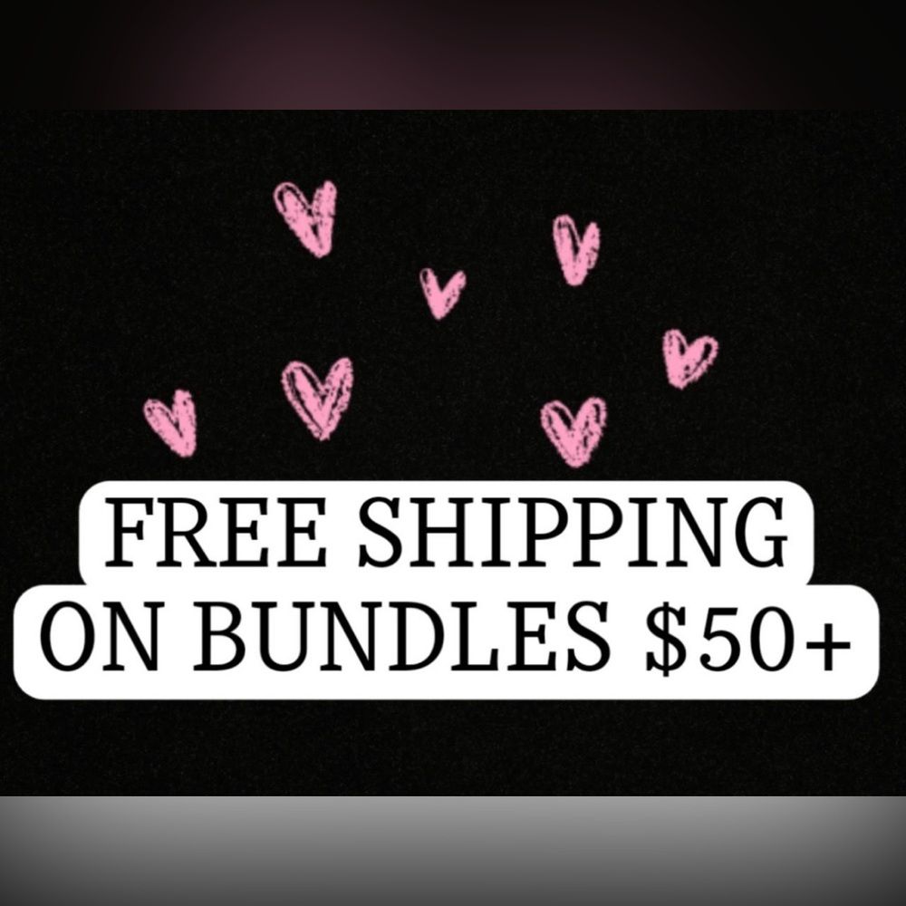 FREE SHIPPING ON BUNDLES OVER $50